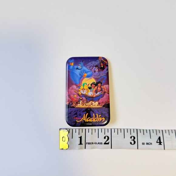 Vintage Disney Aladdin Cast Member Movie Release Bundle- Pins Keychains Magnets - Picture 6 of 12